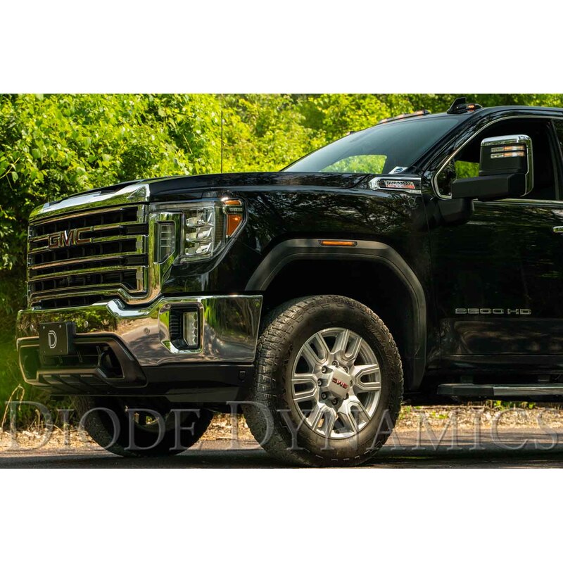  Diode Dynamics - LED Sidemarkers for 2020-2024 GMC Sierra/Canyon, Clear (set)
